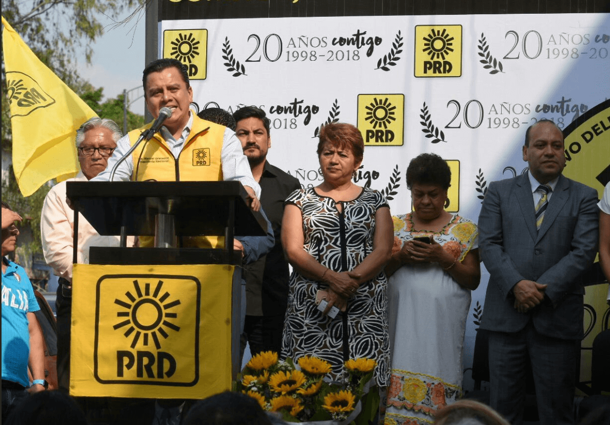 Líder nacional del PRD habla del discurso de López Obrador