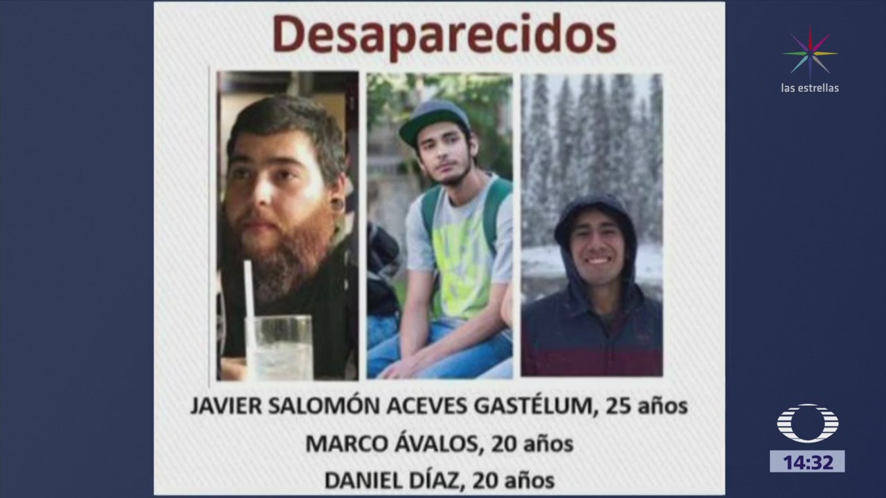 Marchan en Guadalajara por tres jóvenes desaparecidos