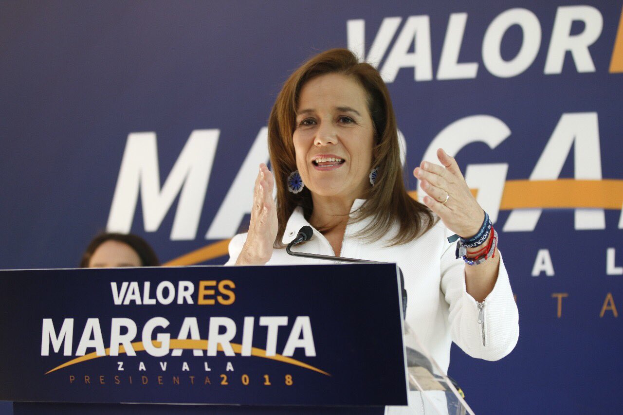 Margarita Zavala recaudará recursos con ciudadanos para hacer campaña