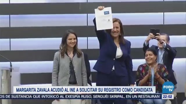 Margarita Zavala Acudió Ine Solicitar Registro Como Candidata