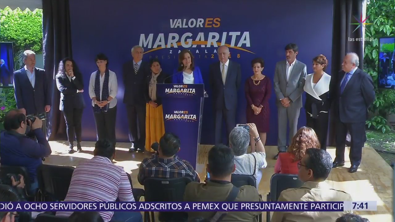 Margarita Zavala apoya llamado para no usar a instituciones contra adversarios políticos