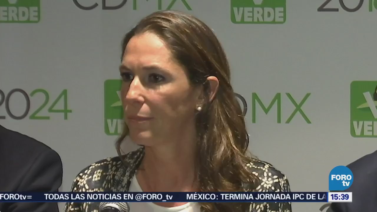 Mariana Boy, candidata del PVEM al Gobierno de la CDMX