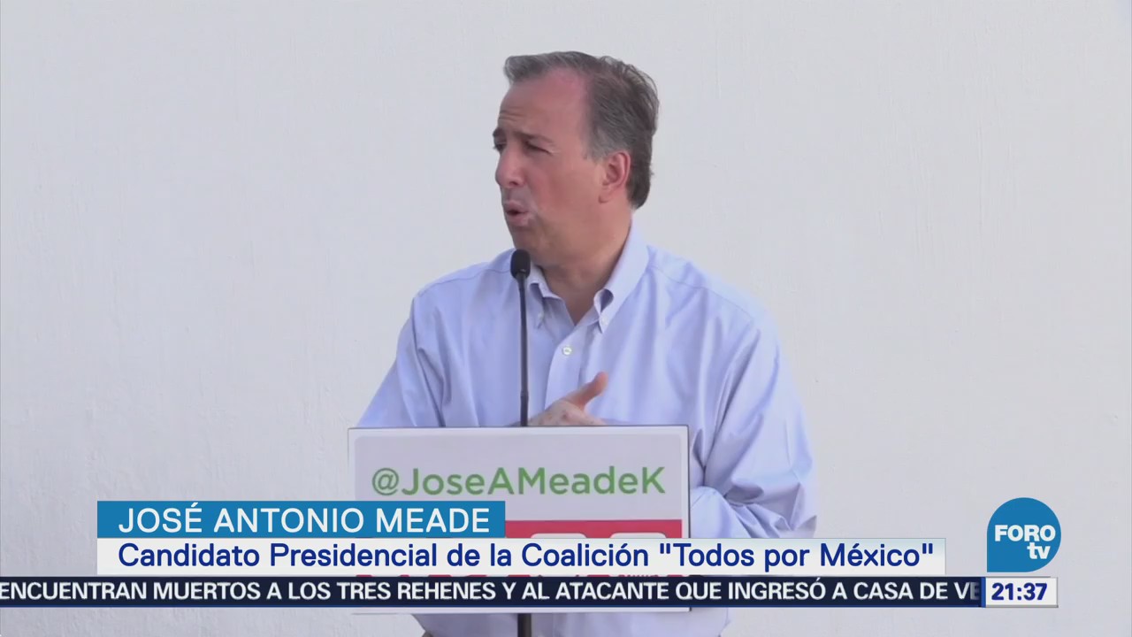 José Antonio Meade celebra autorización para debatir