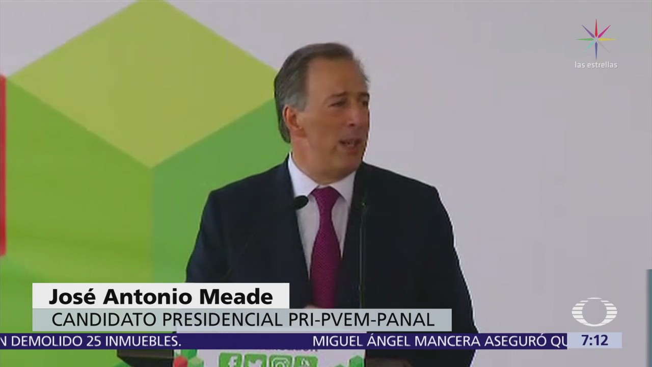 Meade solicita registro como candidato de la coalición 'Todos por México'