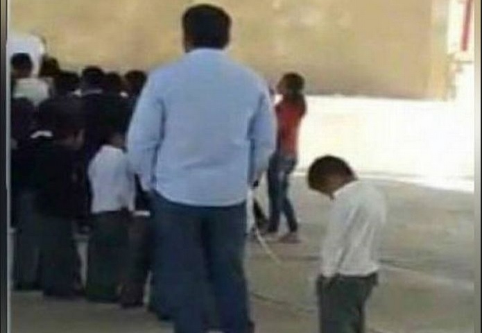Separan del cargo a maestro que amarró a un menor en Puebla