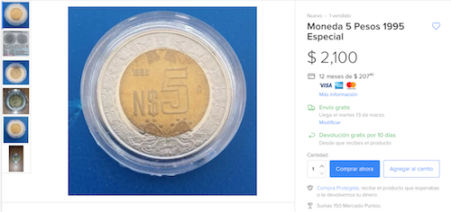 ¿Cuánto valen ahora las monedas de "Nuevos Pesos"?