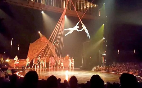 Acróbata Cirque du Soleil ensayaba acto nuevo morir