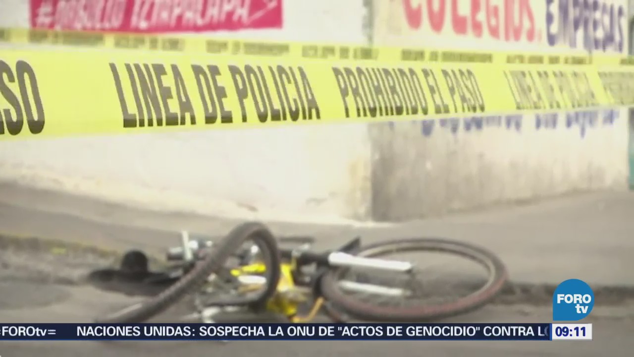 Muere ciclista atropellado por tráiler en Periférico, delegación Iztapalapa