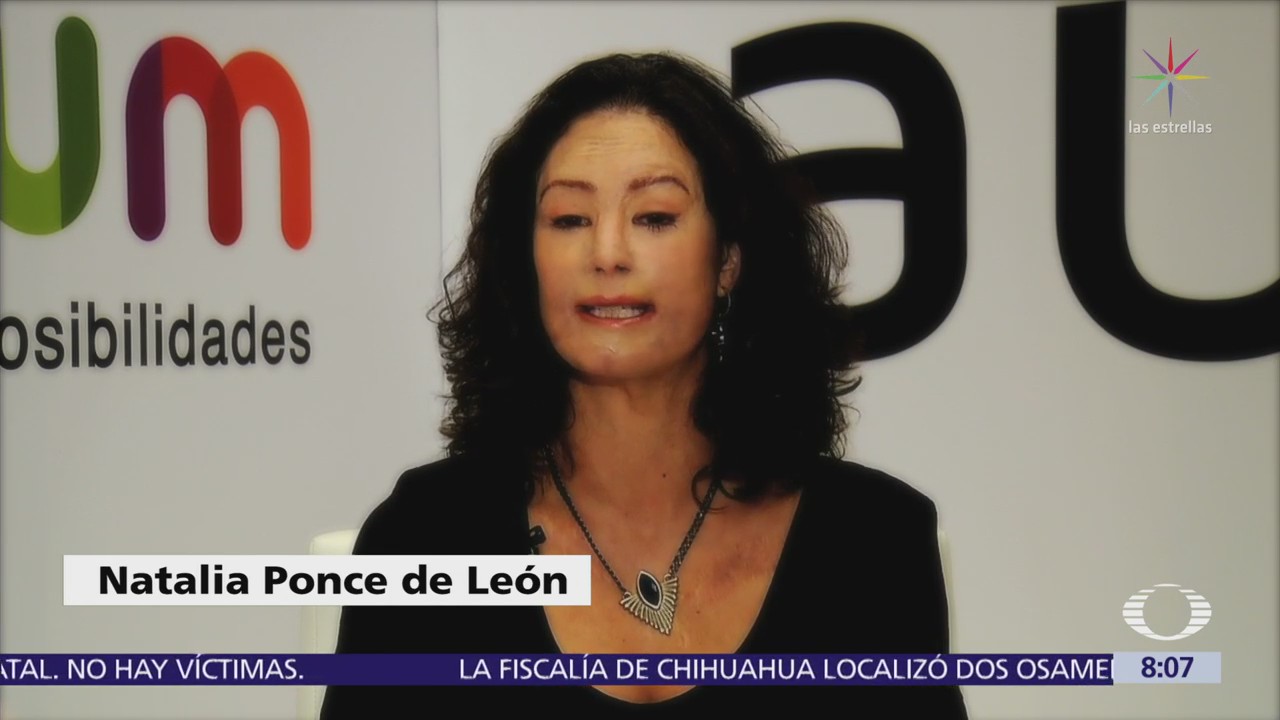 Natalia Ponce de León se recupera tras ataque sufrido con ácido sulfúrico