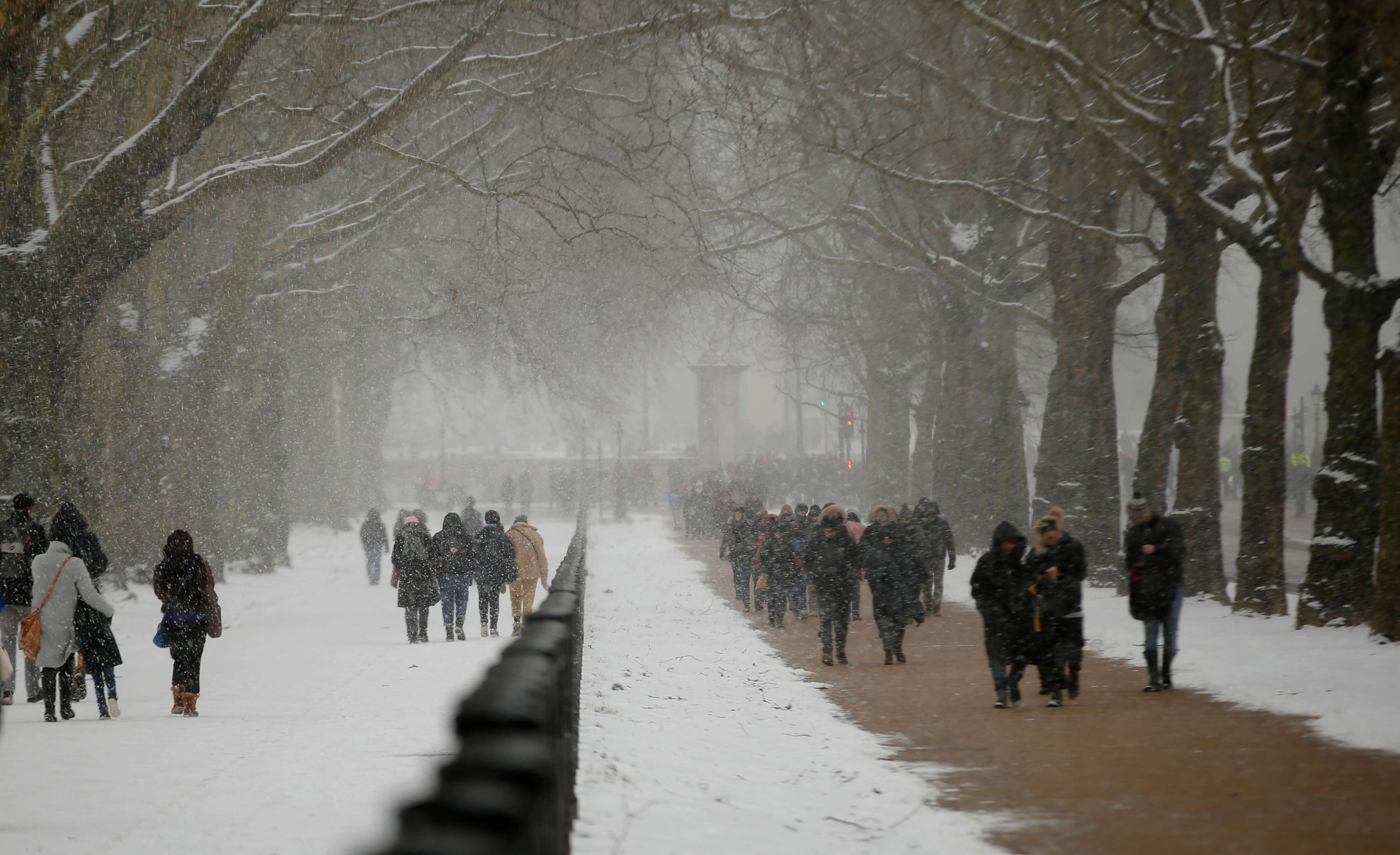 Londres moviliza soldados para enfrentar ola de frío Bestia del Este
