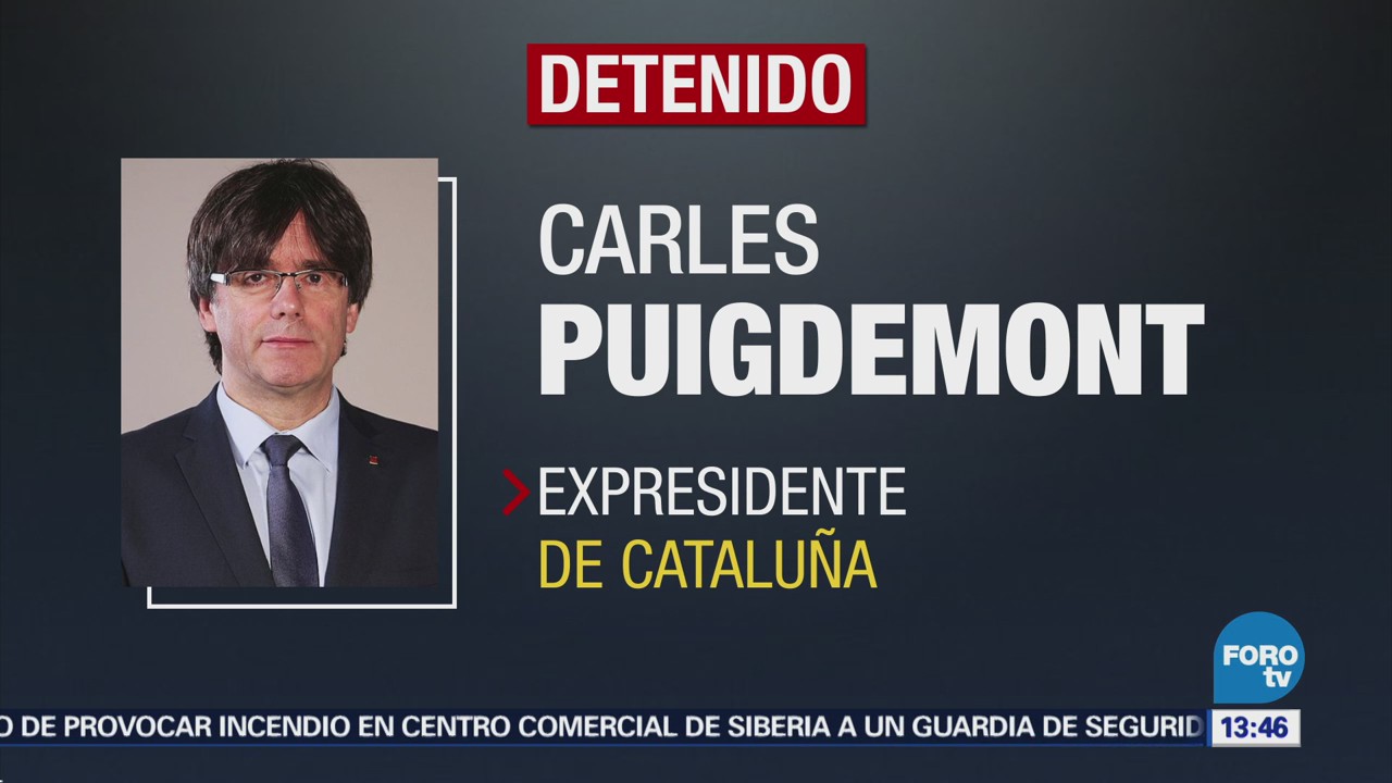 Permanecerá Detenido Carles Puigdemont Alemania