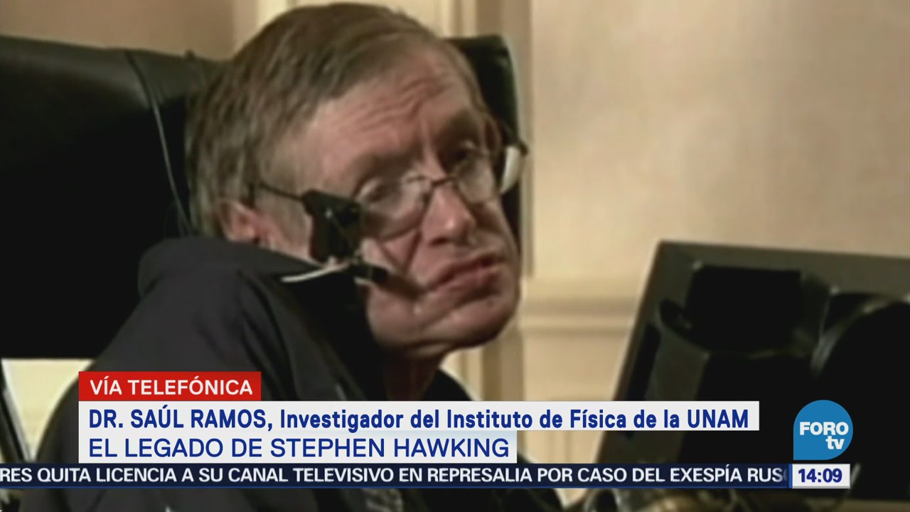 Hallazgos de Hawking sí califican para Premio Nobel, dice investigador de la UNAM