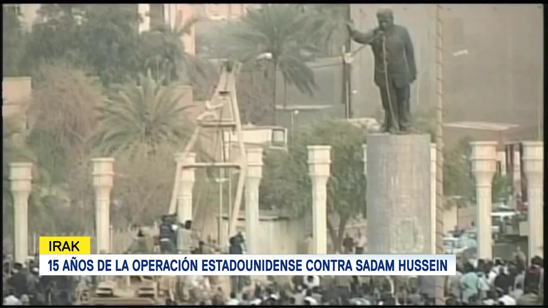 Operación Estadounidense Contra Sadam Hussein