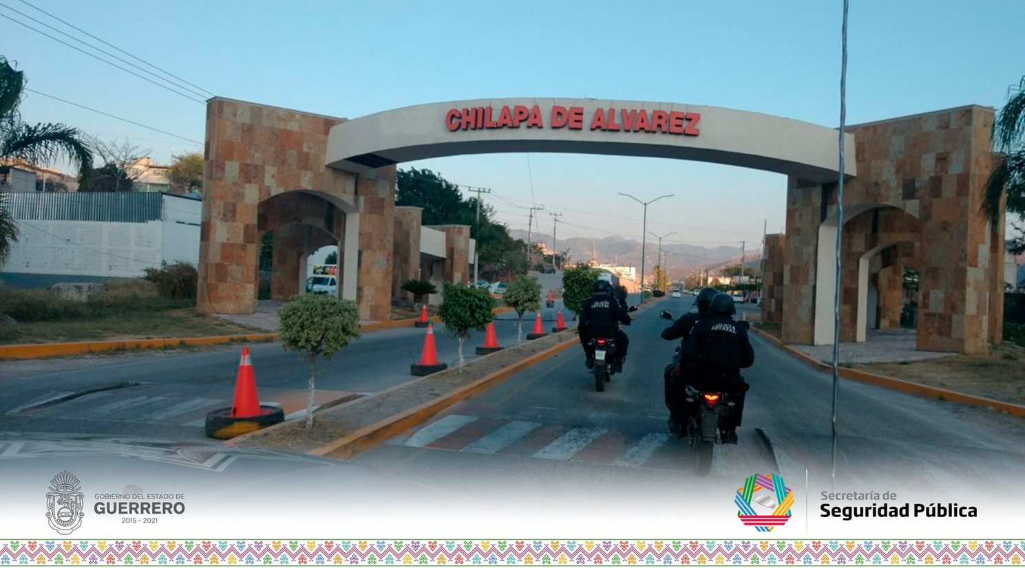 Refuerzan la seguridad en Chilapa, Guerrero