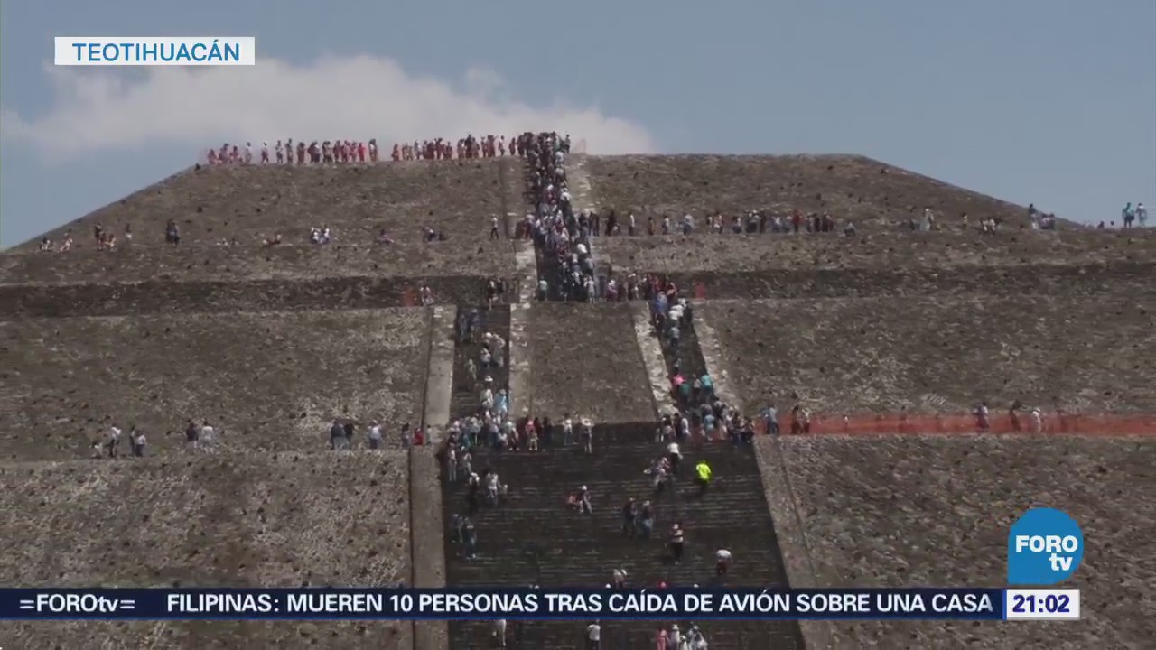 Operativo de seguridad en Teotihuacán para recibir equinoccio