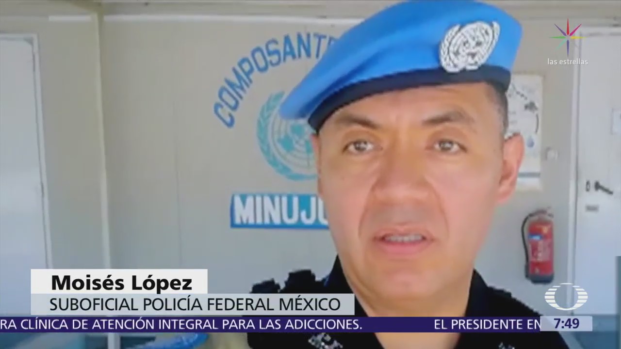 Otro mexicano se une a las filas de las fuerzas de paz de la ONU