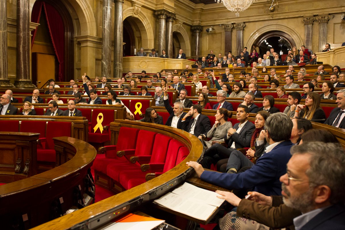 parlamento cataluna convoca debate investidura jordi sanchez