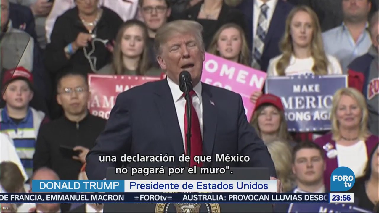 Peña Me Pidió Dijera México Pagaría Muro Trump