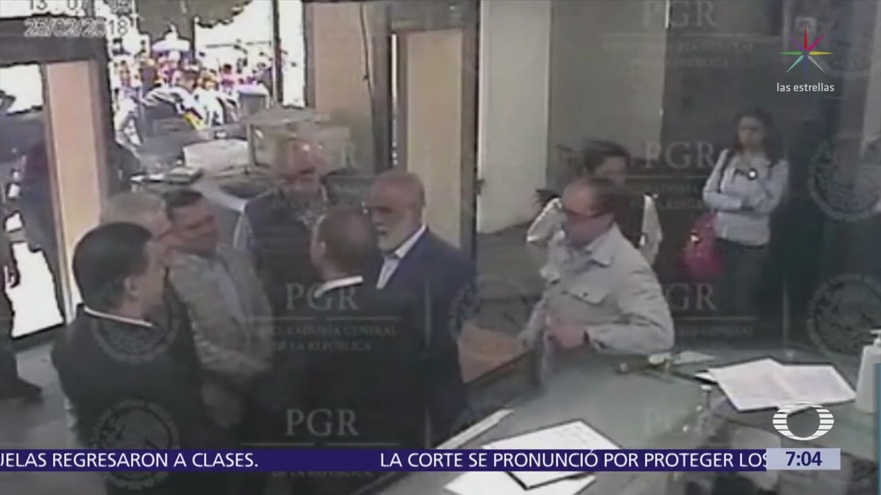 PGR difunde video de Ricardo Anaya en sus instalaciones