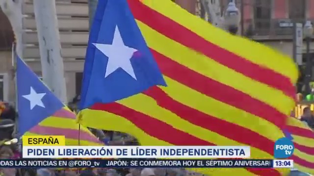Piden Liberación Líder Independentista España