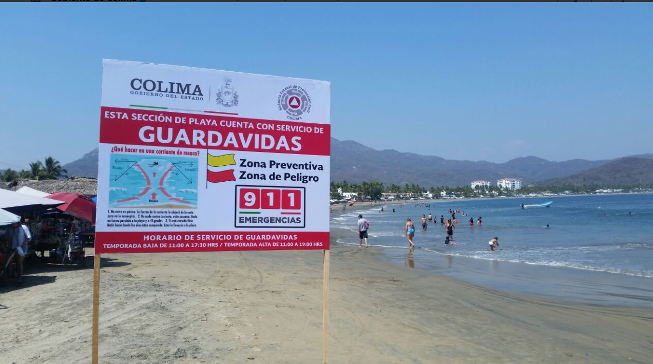 Vacacionarán en las playas de Colima más de 80 mil personas