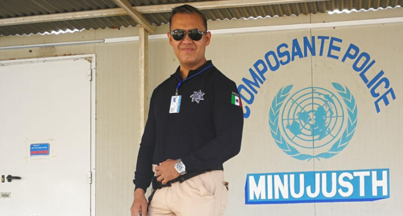 Policía federal se une a misión de cascos azules ONU
