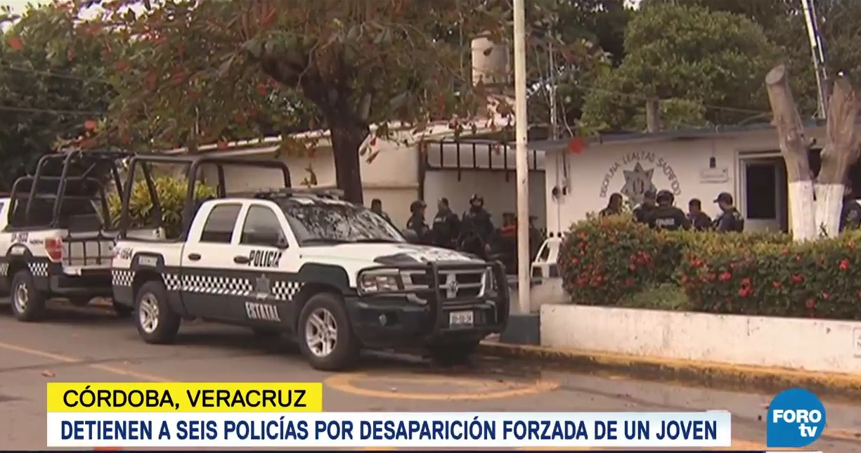 Detienen a seis policías por desaparición forzada en Veracruz