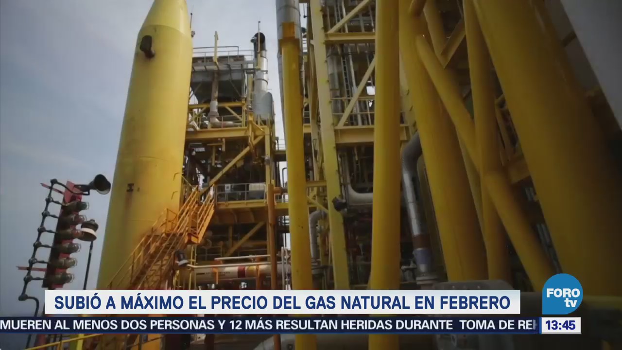 Precio Gas Natural México Toca Máximo Nivel Febrero