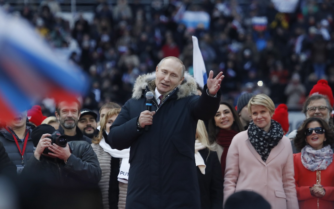 Trump y May consideran "irresponsables" las palabras de Putin sobre armas rusas
