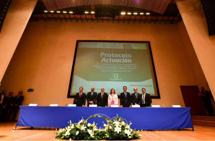 Activan protocolo contra la corrupción en trasplantes en México