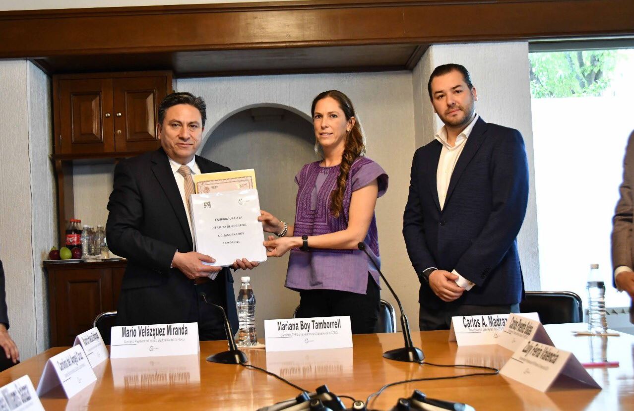 PVEM registra a Mariana Boy Tamborell como su candidata a jefa de Gobierno
