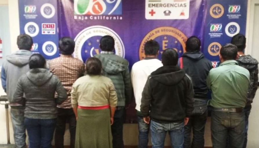 Rescatan en Mexicali a 10 migrantes secuestrados