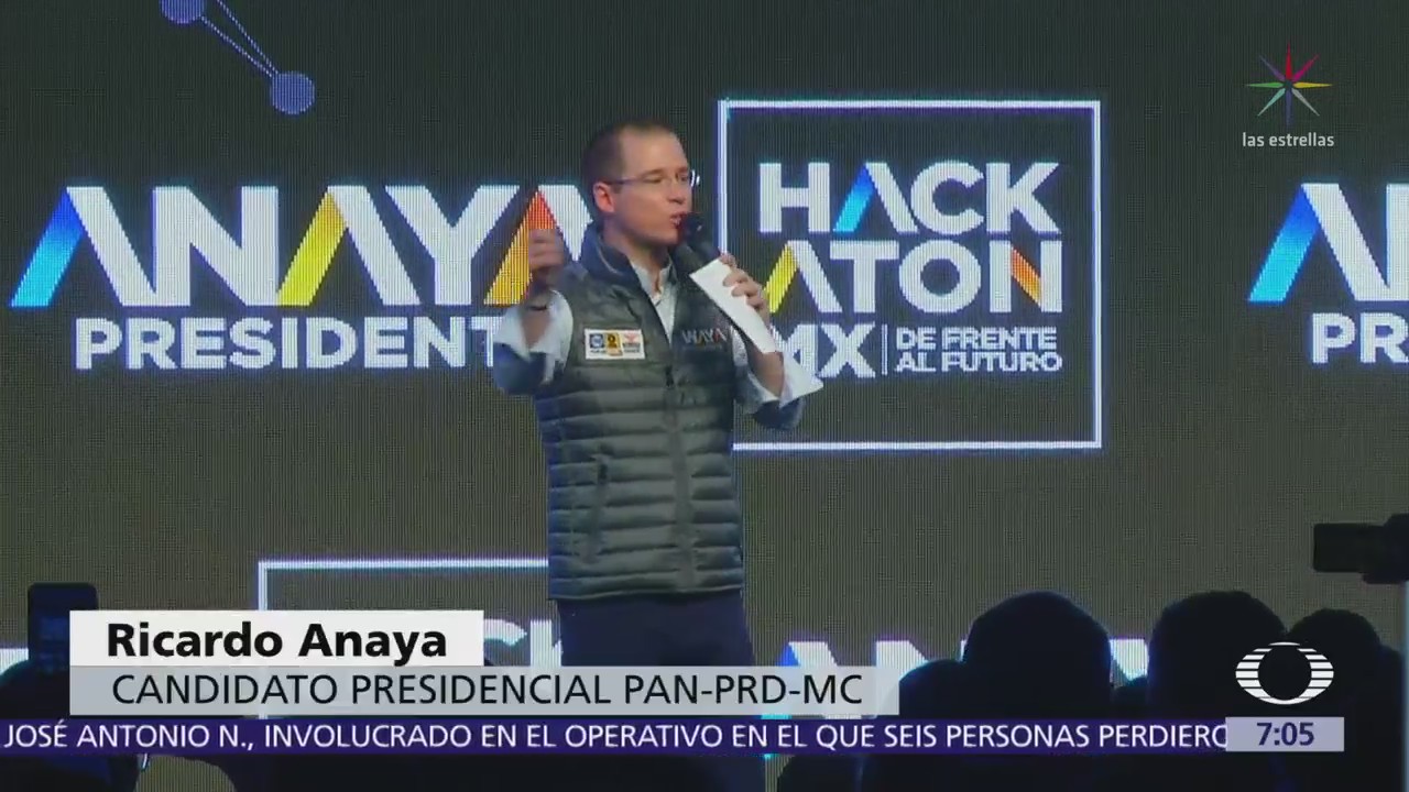 Ricardo Anaya Arranca Campaña Presidencial Expo Santa Fe Cdmx