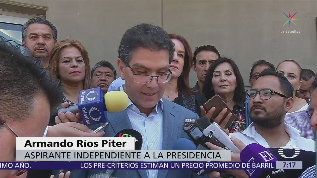 Ríos Piter interpone demanda ante TEPJF por revisión de apoyos en INE