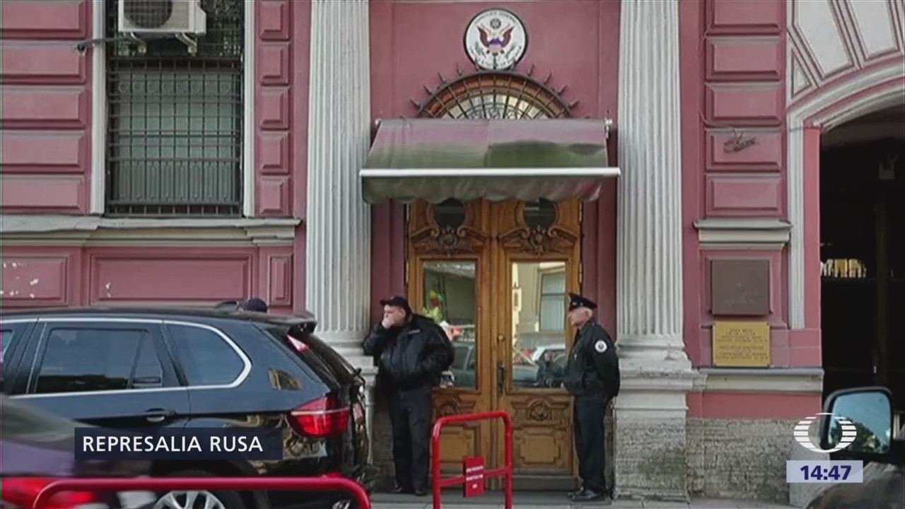 Rusia expulsa a 60 funcionarios diplomáticos de Estados Unidos