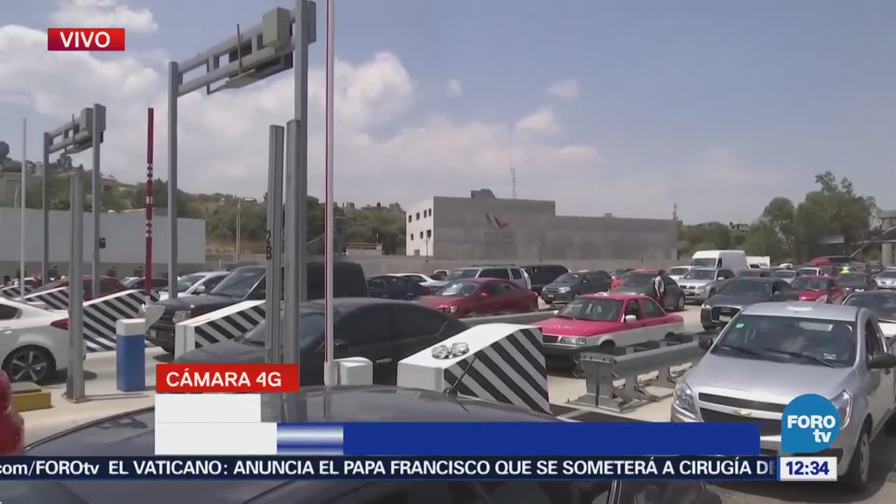 Salen 90 autos por minuto en autopista México-Cuernavaca