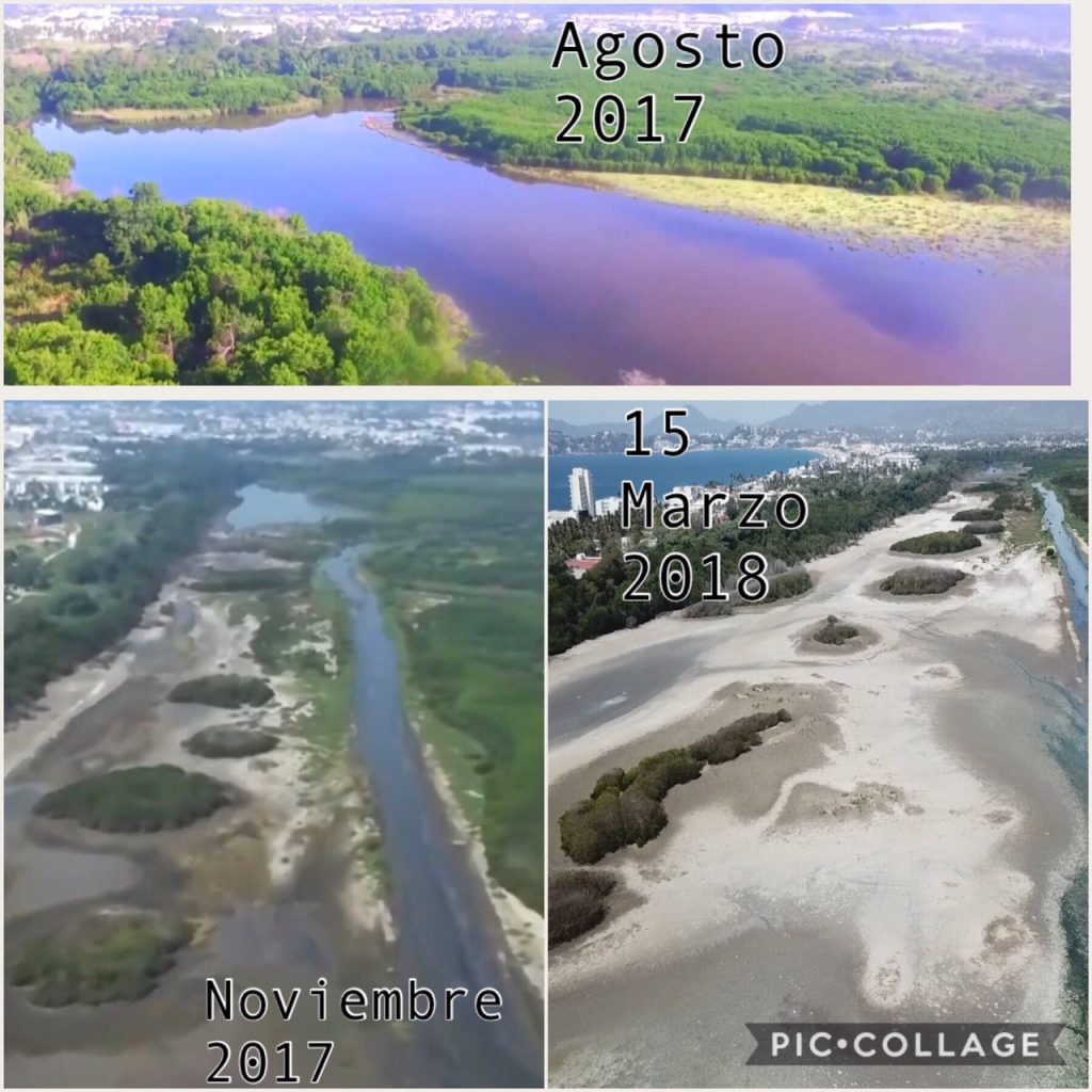 Se extingue la Laguna Valle de las Garzas en Manzanillo