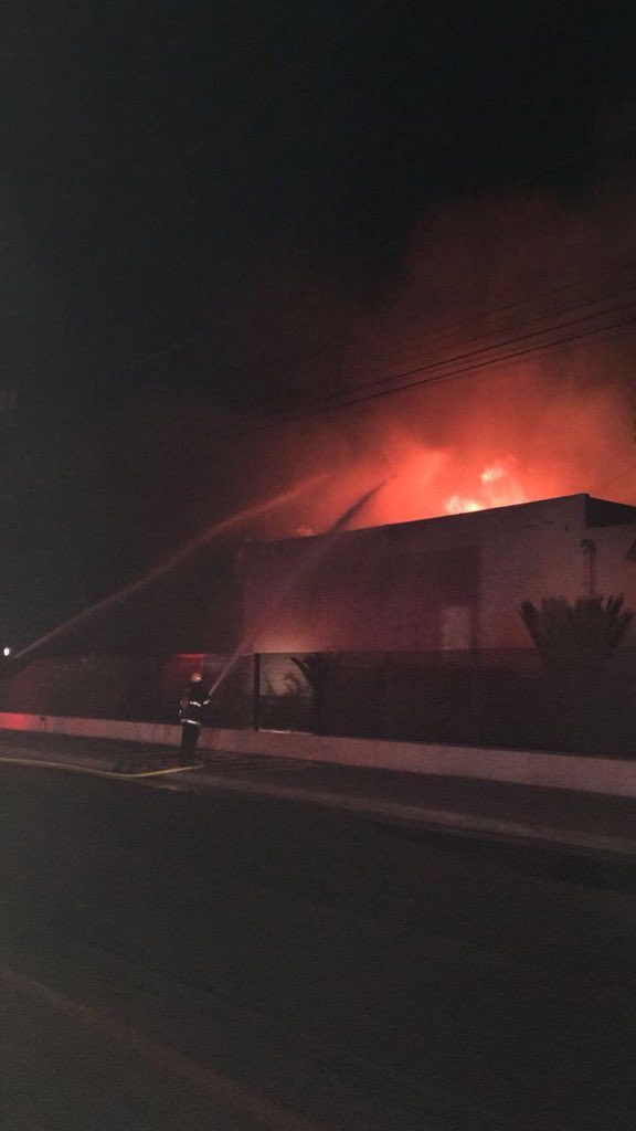 Se incendia Parque Industrial Bernardo Quintana en Querétaro