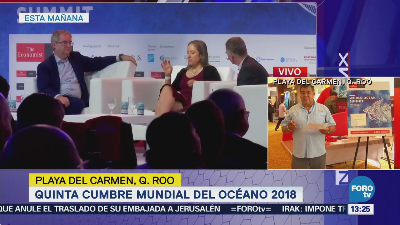 Se realiza la V Cumbre Mundial del Océano en Quintana Roo