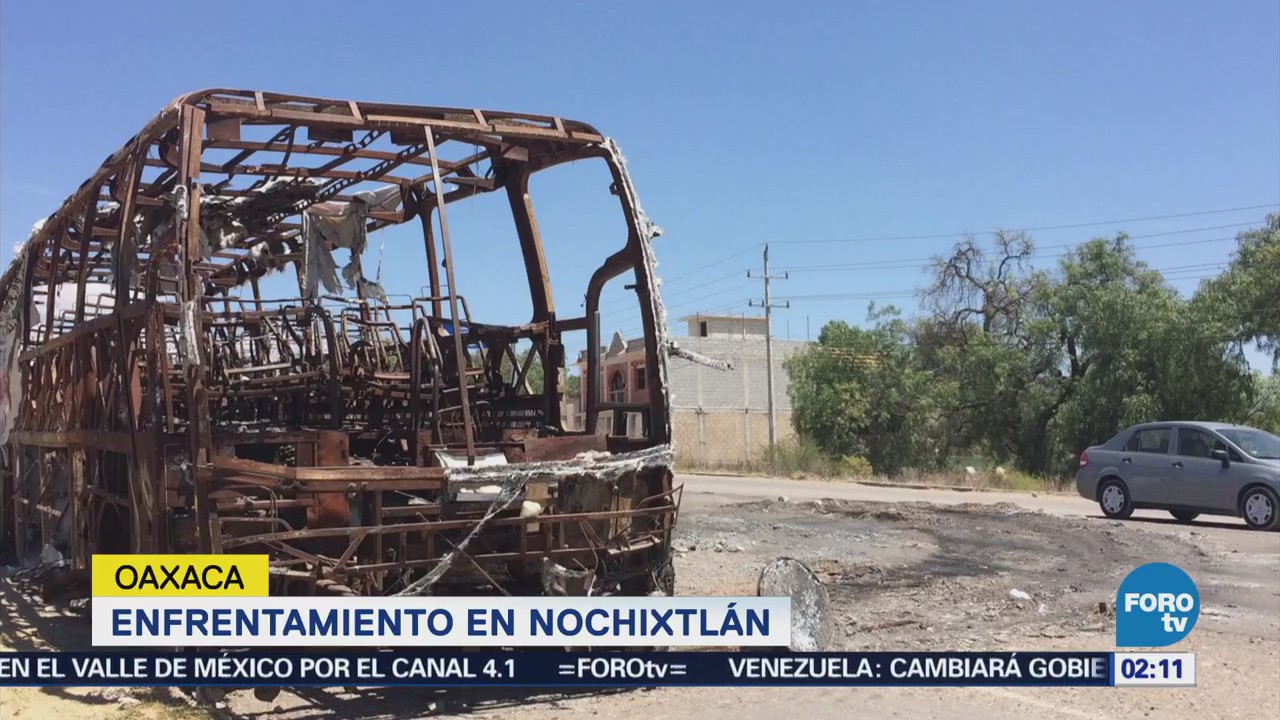 Se registra enfrentamiento en Nochixtlán