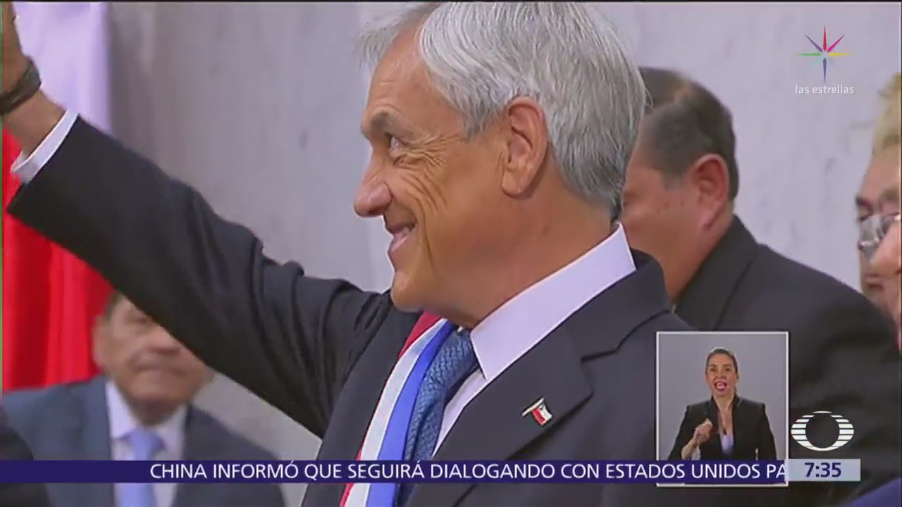 Sebastián Piñera asume Presidencia de Chile por segunda vez