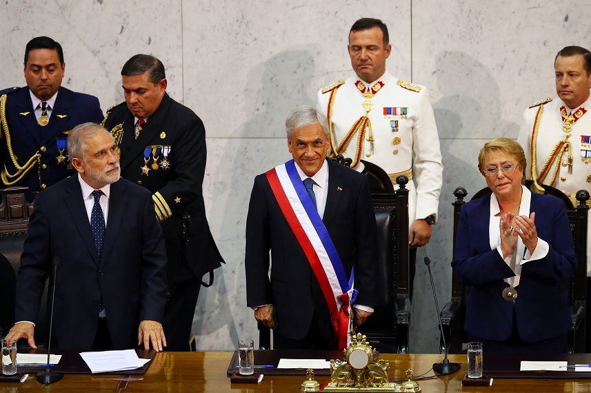 Sebastián Piñera asume las riendas de Chile por segunda vez