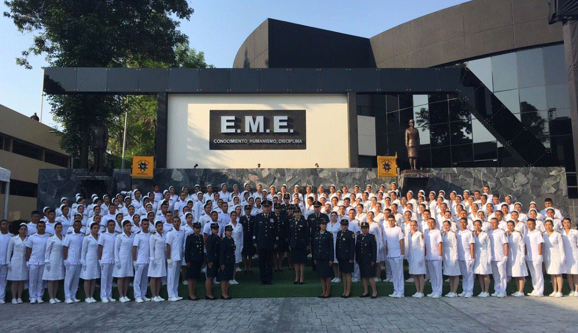 Sedena celebra el 80 aniversario de la Escuela Militar de Enfermería. (Twitter/@S_Cienfuegos_Z)