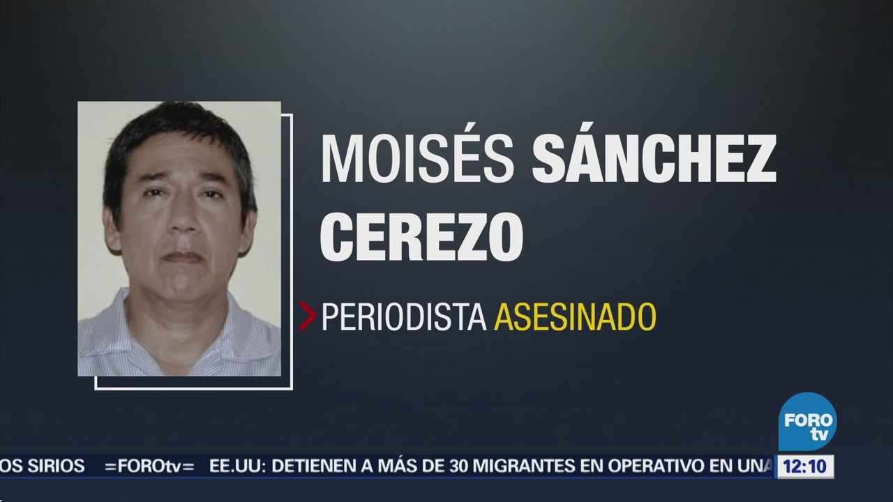 Sentencian a homicidas del periodista Moisés Sánchez