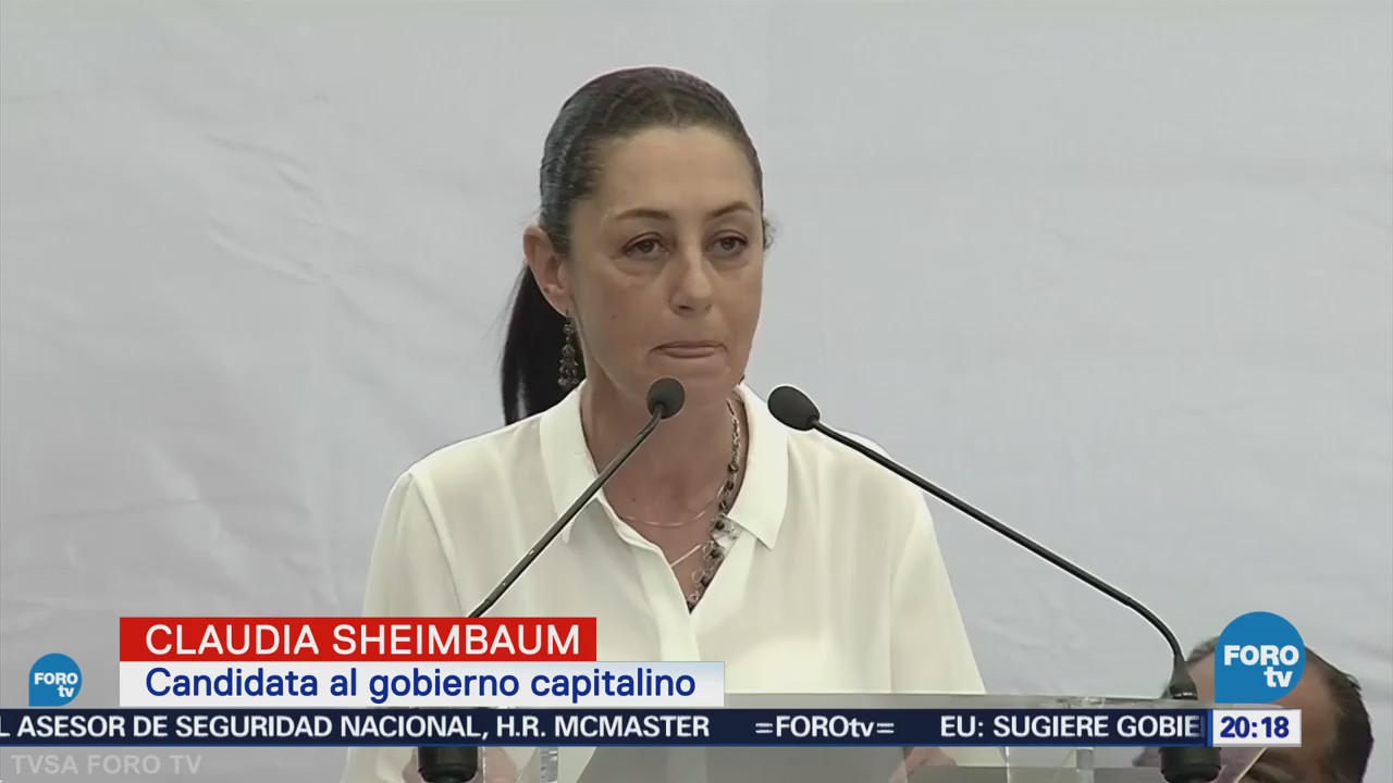 Sheimbaum se registra como candidata al Gobierno de la CDMX
