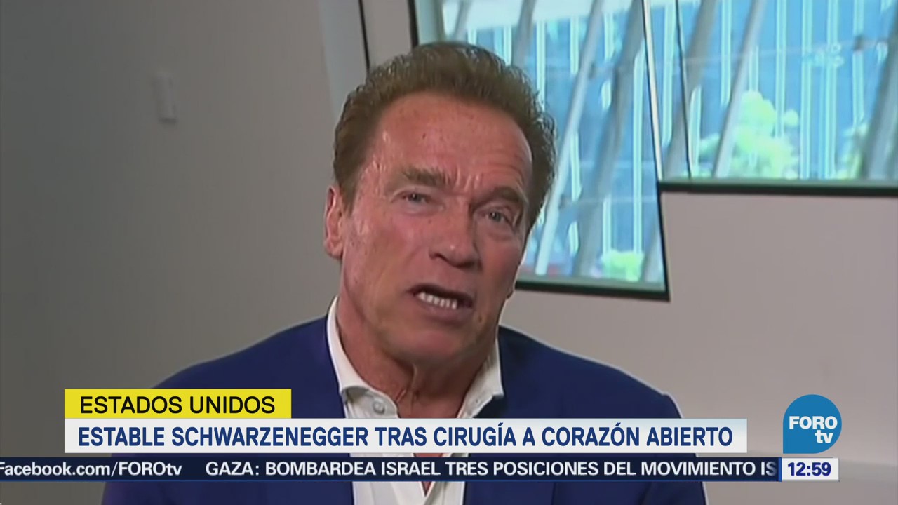 Someten Cirugía Corazón Arnold Schwarzenegger
