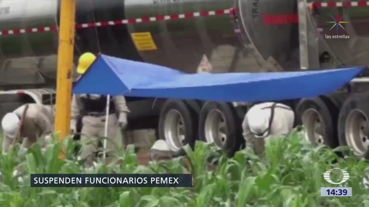 Suspenden Ocho Funcionarios Pemex Robo Hidrocarburo