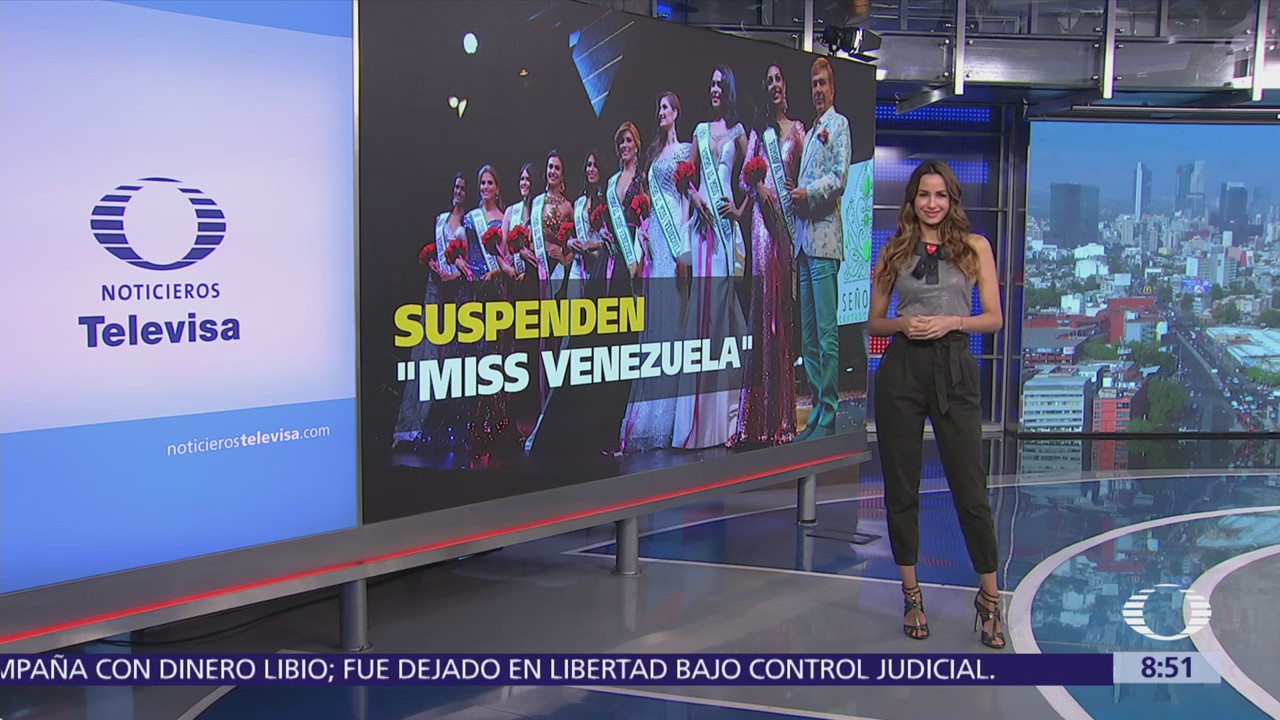 Suspenden el certamen de ‘Miss Venezuela’