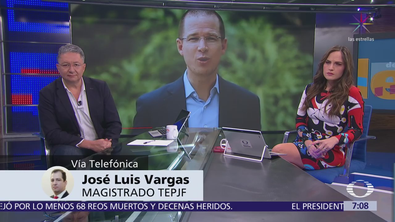 TEPJF, spots y uso de noticias, habla el magistrado José Luis Vargas