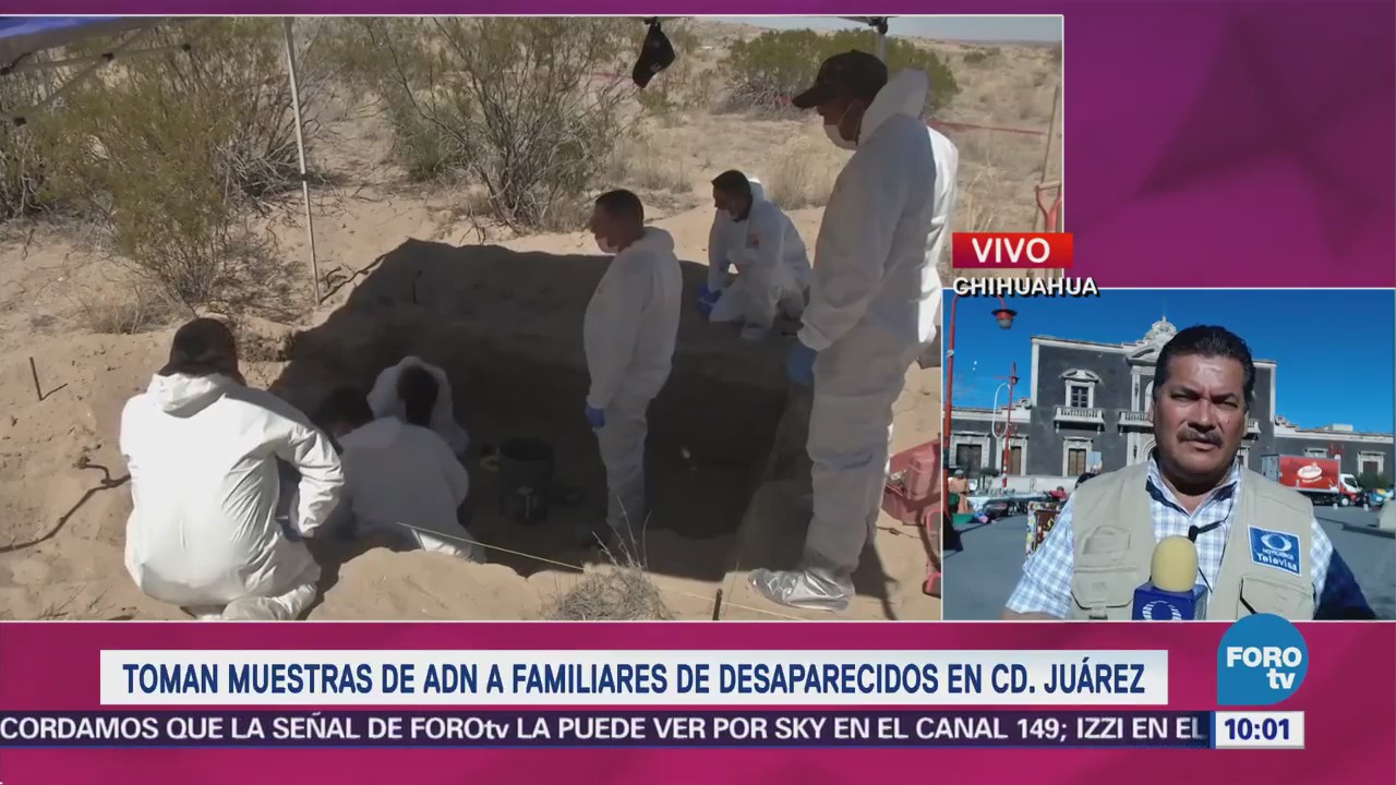 Toman Muestras Adn Familiares Desaparecidos Ciudad Juárez